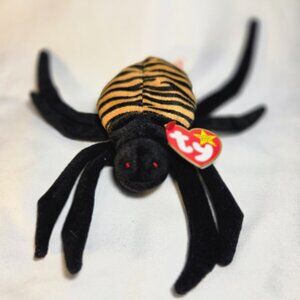 Ty Beanie Baby Spinner The Spider Retired 1998 Collectible